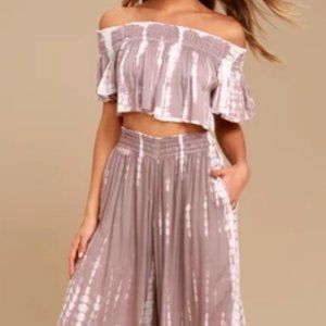New with tags! Tie-Dye Two-Piece Jumpsuit